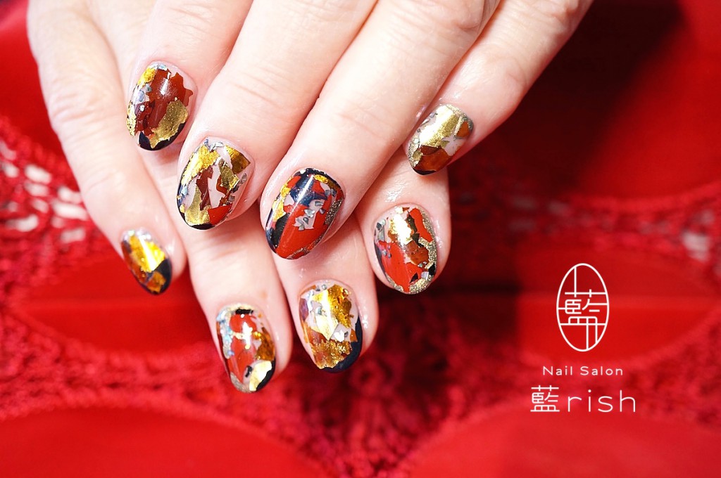 漆ネイル 伝統工芸ネイル