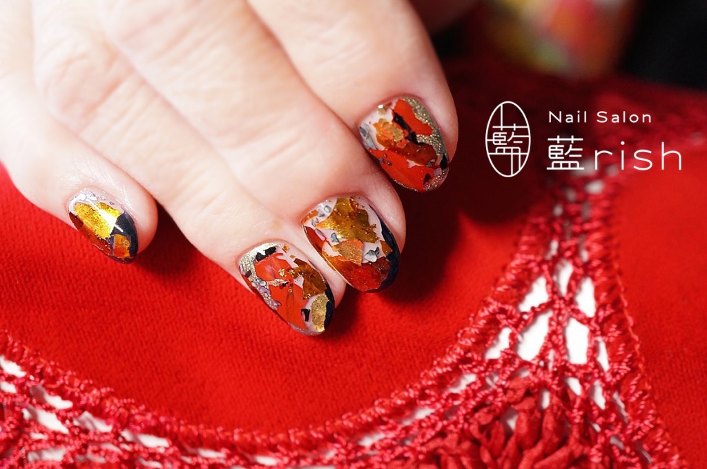 漆ネイル 伝統工芸ネイル