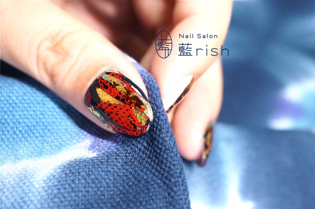 伝統工芸ネイル 漆ネイル