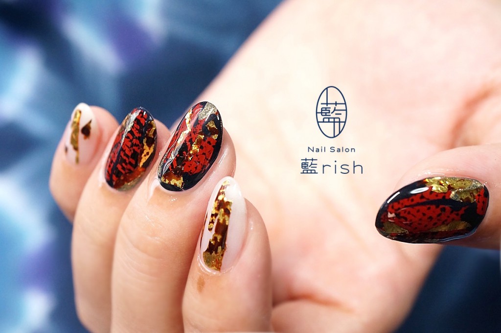 伝統工芸ネイル 漆ネイル